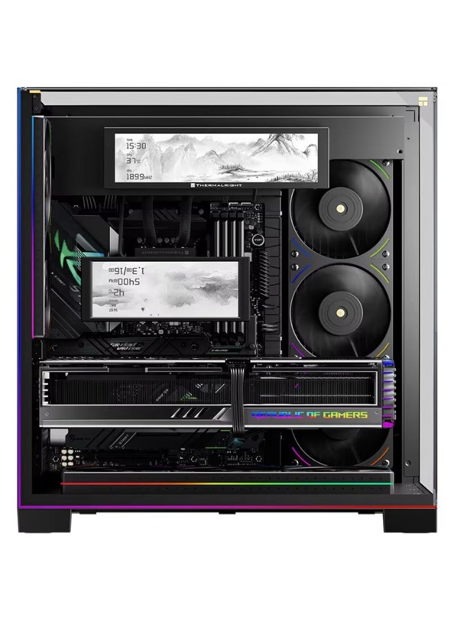 ثيرمالرايت شاشة عرض Thermalright TROFEO VISION LCD IPS ملونة بالكامل، 9.16 بوصة/مغناطيسية/دقة 1920*480/منفذ USB من النوع C - Image 4